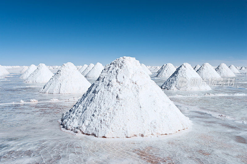 Salar de Uyuni, Altiplano玻利维亚